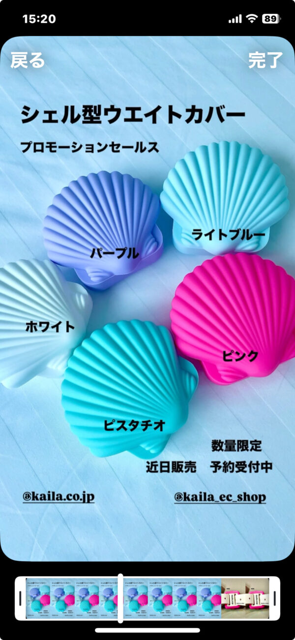 シェルウェイトカバー